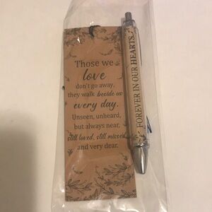 Set of 18 - Memorial Pen and Bookmark Set